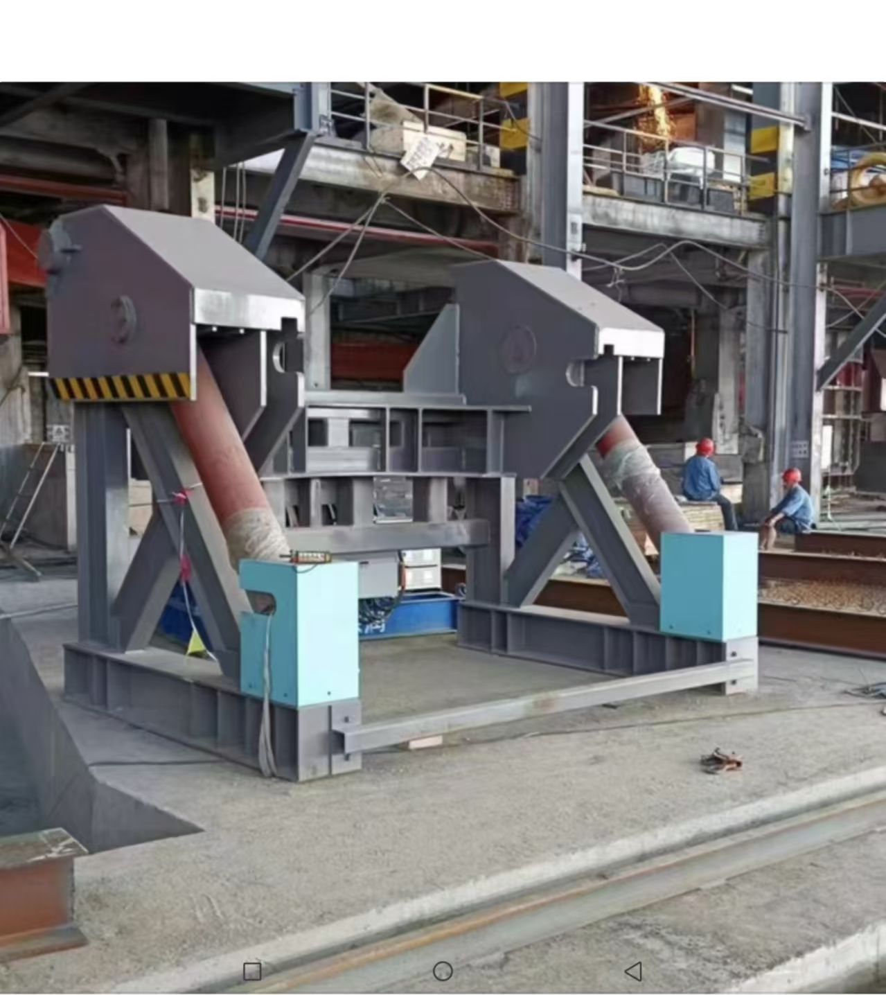 硅包液压翻包机