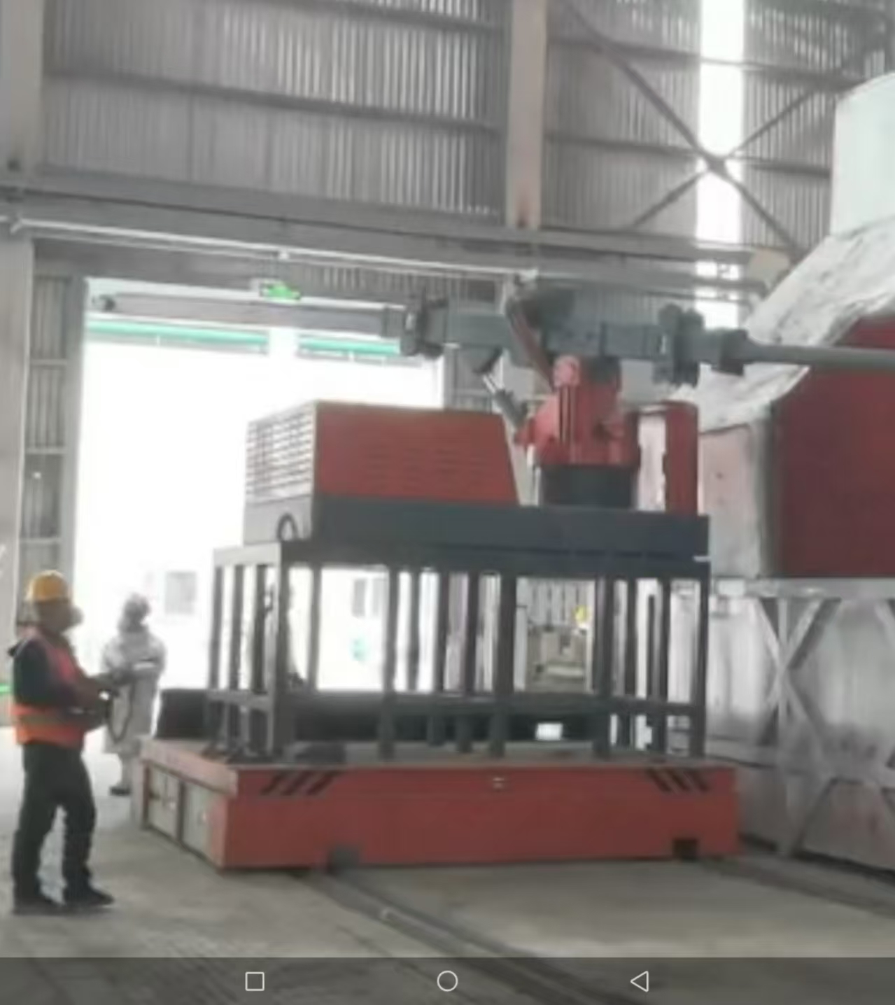 工业硅用扒渣机